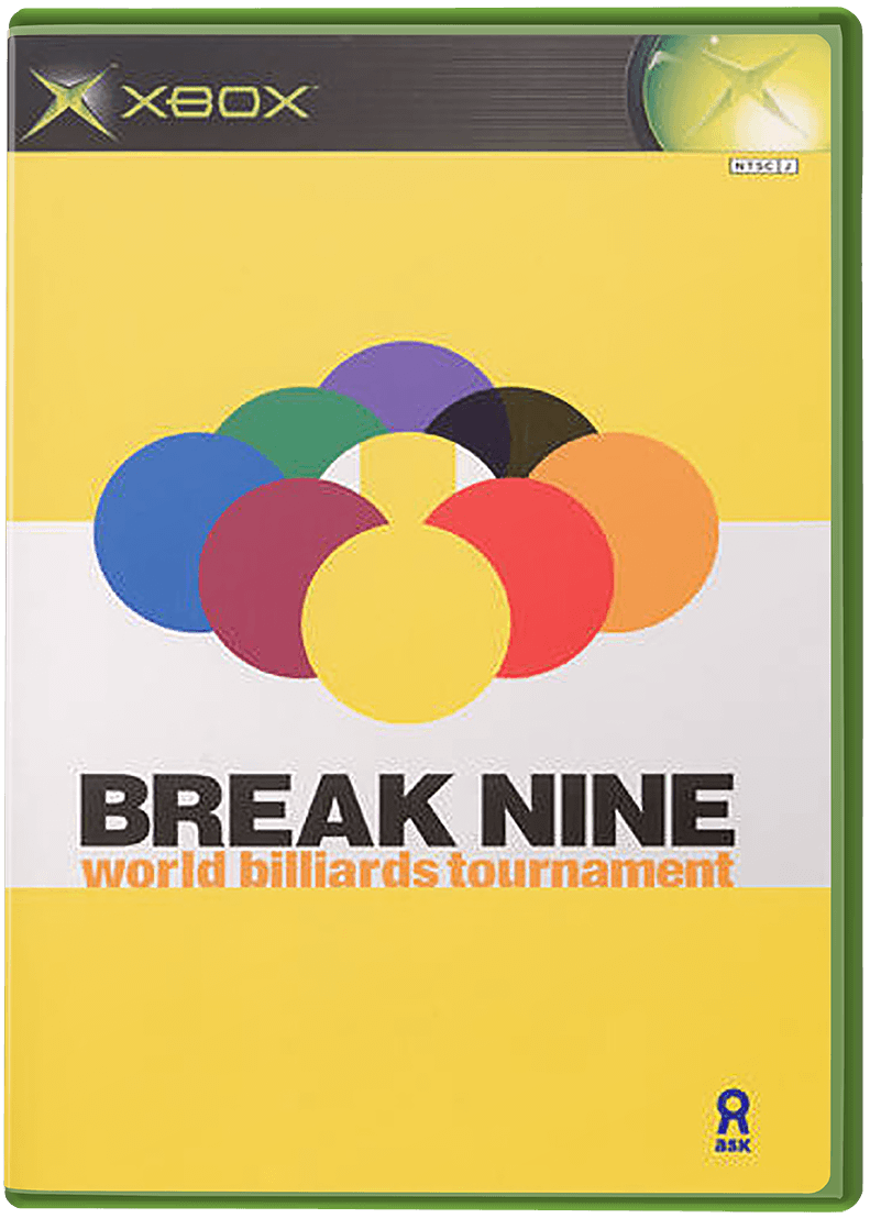 Break Nine: World Billiards Tournament box art for Xbox